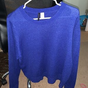 H and m sweater